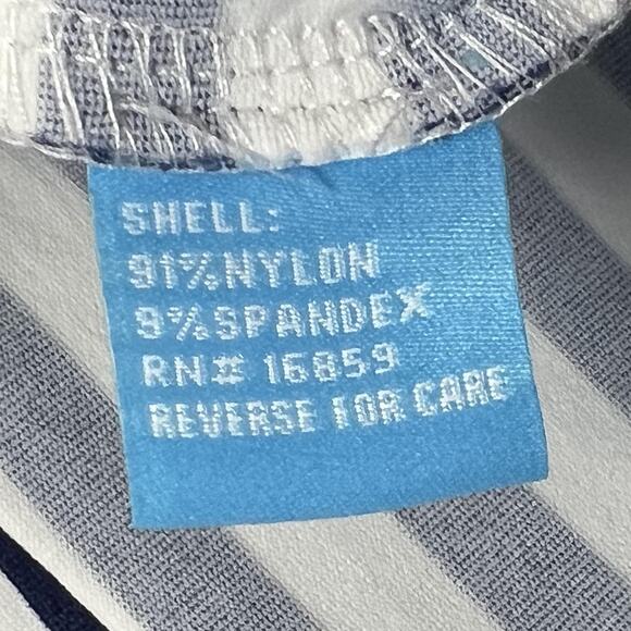 J McLaughlin Nicola Skirt Womens Small Stripe Stretch Catalina Cloth Nautical - Picture 10 of 11